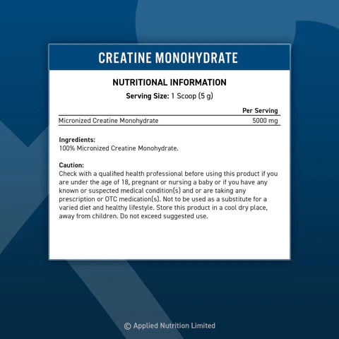 Applied Nutrition Creatine Monohydrate – Fitnessisland