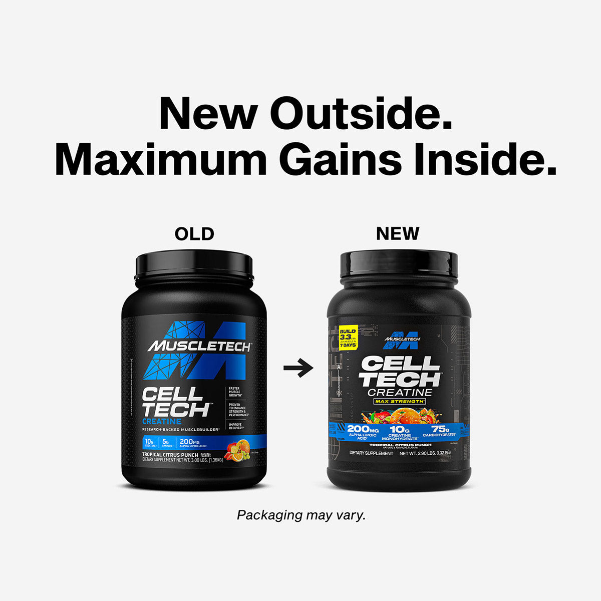 Celltech MuscleTech Celltech Creatine – Fitnessisland
